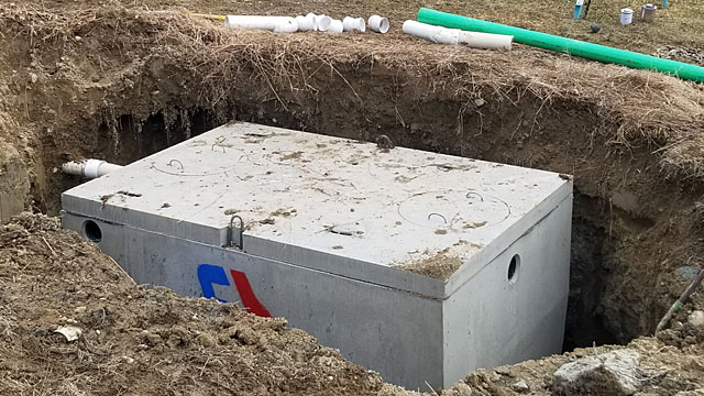 Septic Systems -full-service septic installations, including tank, drain field, and pipes